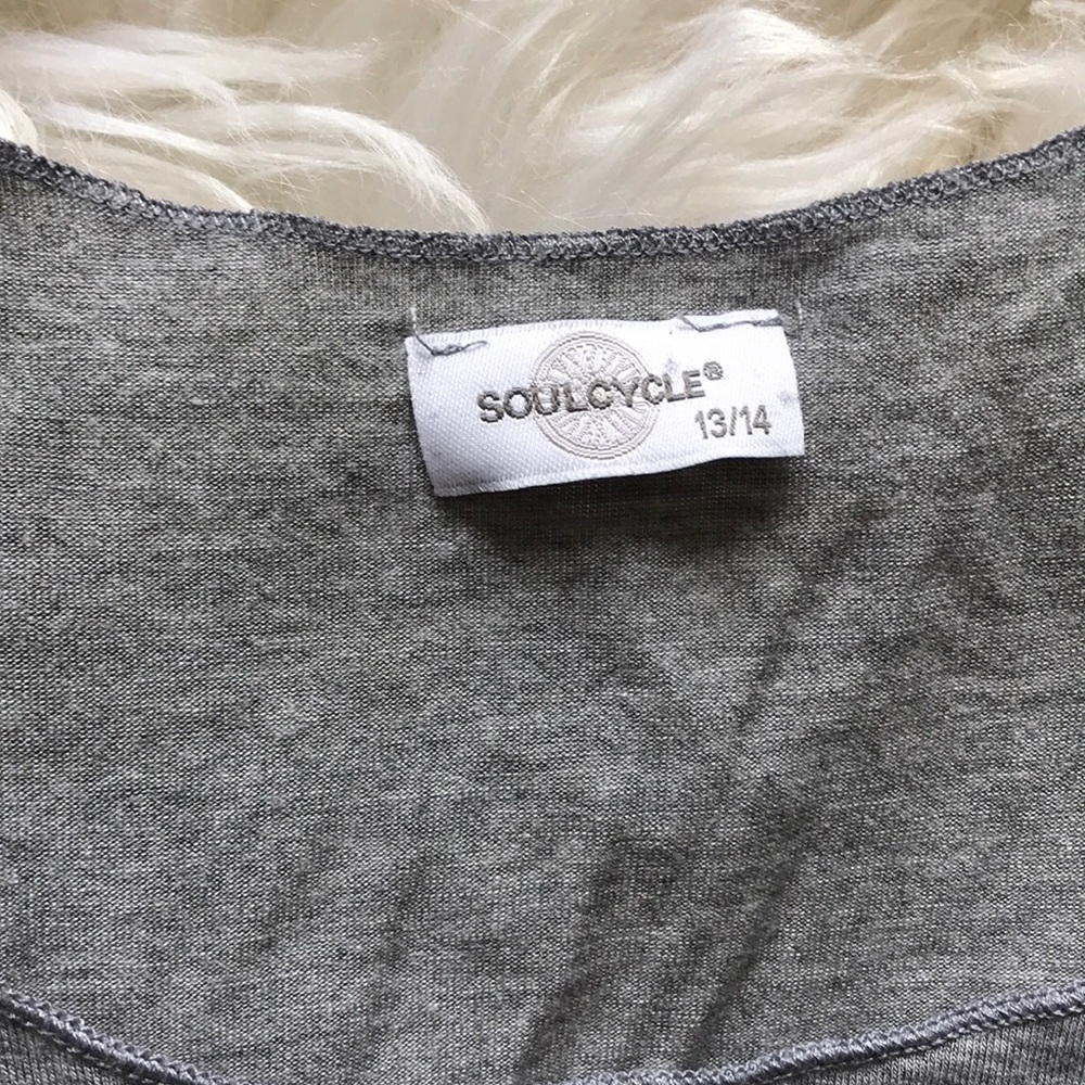 Soul Cycle Grey Tank Top - Picture 3 of 4